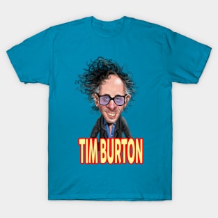 Tim Burton with the tittle T-Shirt